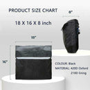 Multifunction Wheelchair Bag Mobility Scooter Padded Backpack Rear F1X7 Z8B4