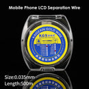 500m Screen Separator Wire Mobile Phone LCD Display Cutting Line (0.035mm) Newly