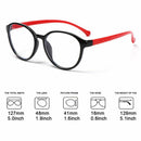 Online Classes Ultra Light Frame Anti-blue Light Round Eyeglasses Kids Glasses