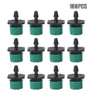 100pcs Spray Nozzle Water Dropper Garden Anti Drip Mist Irrigation Sprinkler