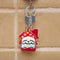 Bead Cross Stitch DIY Handmade Stamp Needlework Keychain Kit (y-058 Rabbit)