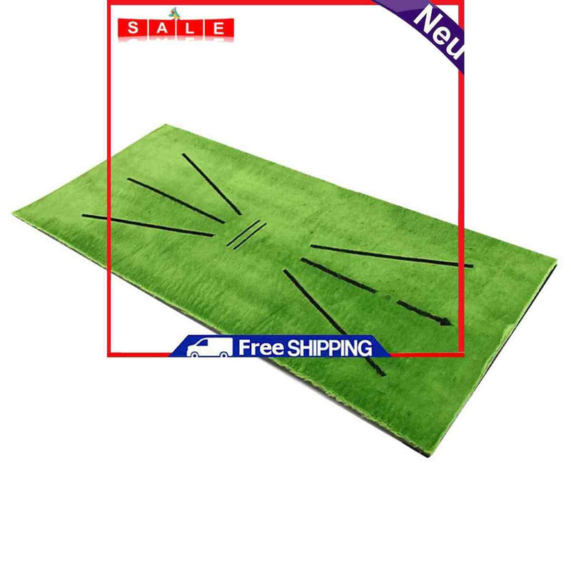 Golf Training Mat, Golf Swing Practice Training Aid Turf Mat Gift for Home/Office