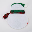 1pc Christmas Snowman Cutlery Bags Dining Table Cutlery(Snowman 1)