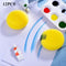 Yellow Tools Pottery Watercolor Artist Brush Painting Sponge Round Synthetic