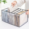 Wardrobe Clothes Organizer - Set of 4 7 Grids Washable Drawer Storage Box Newly