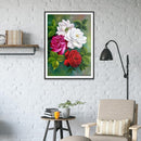 Full Drill 5D DIY Diamond Painting Cartoon Flowers Cross Stitch Mosaic Craft