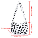 Fluffy Plush Large Capacity Shoulder Bags Crossbody Messenger Bag Handbags