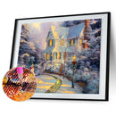 5D Door Snowman Diamond Painting Embroidery DIY Cross Stitch Home Decor
