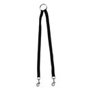Nylon Double Dual Two Pets Dogs Leash 2 Way Coupler Walk Necklace(Black) Newly