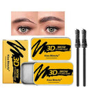 Eyebrow Shaping Soap Long Lasting Eye Brow Makeup Styling with Gel Brush E E6B4