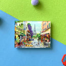 Street Magnets Refrigerators Stickers Magnetic Cross Stitch Needles Minder