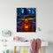 Fox Magician Oil Paint By Numbers Kit Frameless Drawing Picture Wall Decor