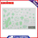 Creative Spaceship Glowing Wall Stickers DIY Kid Bedroom Fluorescent