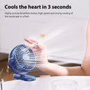 #A Quiet Clip-on Desktop Fan Mini Handheld USB Fans for Student Dormitory Office