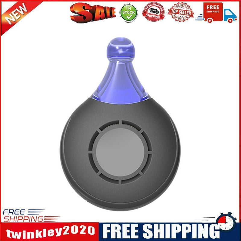 Insect Repellent Ultrasonic Pest Flea Tick Lice Repeller Pet Supply (Black)