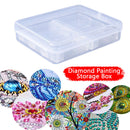 Portable Tablet Containers Plastic Nail Art Case Diamond Painting Storage Box