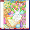 5D Diamond Painting Kit DIY Easter Bunny Eggs Full Square Drill Home Decorations