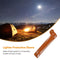 Leather Case - Fire Tongs Storage Bag BBQ Bonfire Stove Fireplace Supplies