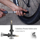 MTB Road Bike Extender Valves 1Pair Bicycle Aluminum Tubeless Presta Valve Stems