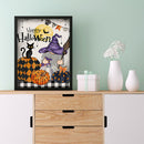 5D Kit Rhinestone Picture DIY Halloween Goblin Full Round Drill Diamond Pai