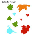 Butterfly Flower Cutting Die Seal DIY Scrapbooking Album Embossing Stencils-1929
