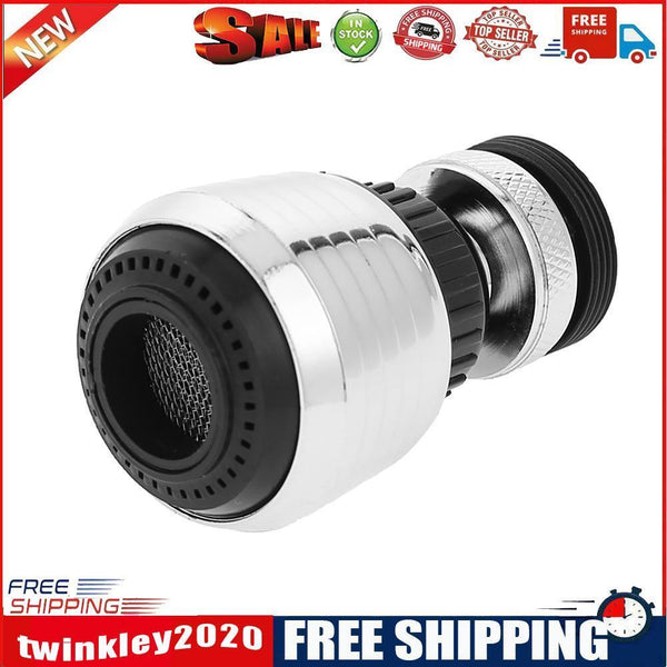 360° Rotary Universal Water Saving Tap Faucet Bubble Aerator Nozzle Filter