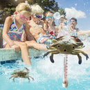 Floating Pool Thermometer Pool Accessories for Water Temperature (Crab)
