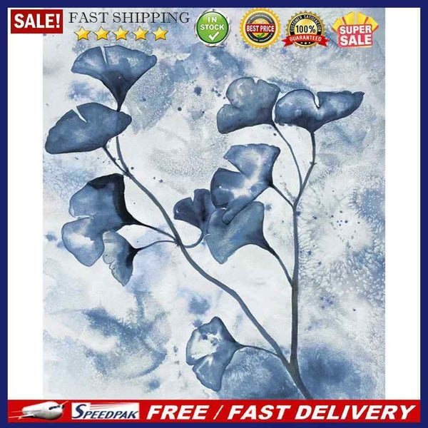 Ink Ginkgo Leaf Oil Paint By Numbers Kit DIY Home Decoration Gift Wall Pict