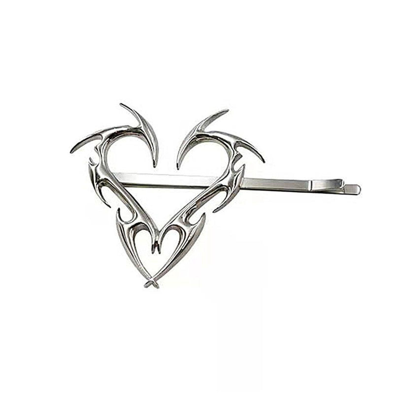 Women Head Jewelry Hair Ornament Hair Clip Love Heart Barrettes Hairpins