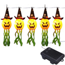Halloween LED Light String Pumpkin Ghost Garland Festival Home Decor (1pc)