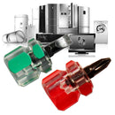 2pcs/set Multi-use 1/2inch PP Handle Insulated Phillips Slotted Screwdriver