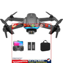 LS/RC F185 Pro 4K HD Dual Camera FPV RC Drone with 2 Battery (Black) Newly