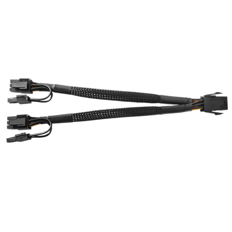 PC Graphics Card 6Pin PCI-E to 2x8Pin(6+2) GPU Power Cable for BTC Mining Cord