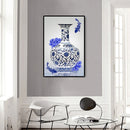 Porcelain Vase Oil Paint By Numbers Kits DIY Canvas Wall Art Picture Home Craft