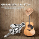 Anti-slip Bass Guitar Belt Locks Nails Electric Guitar Strap Lock Button