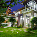 LED Kettle Solar Light Watering Can Sprinkle Fairy Lamp Garden Decor (A) Newly