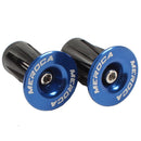 1 Pair Bicycle Handle Bar Grip End Cap Road MTB Handlebar End Plugs (Blue) Newly