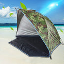 Outdoor Sunshelter Tent Camping Picnic Open Awning Beach Tent (Camouflage) Newly