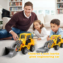 6pcs Mini Inertia Glide Engineering Car Boy Vehicle Excavator Dump Truck
