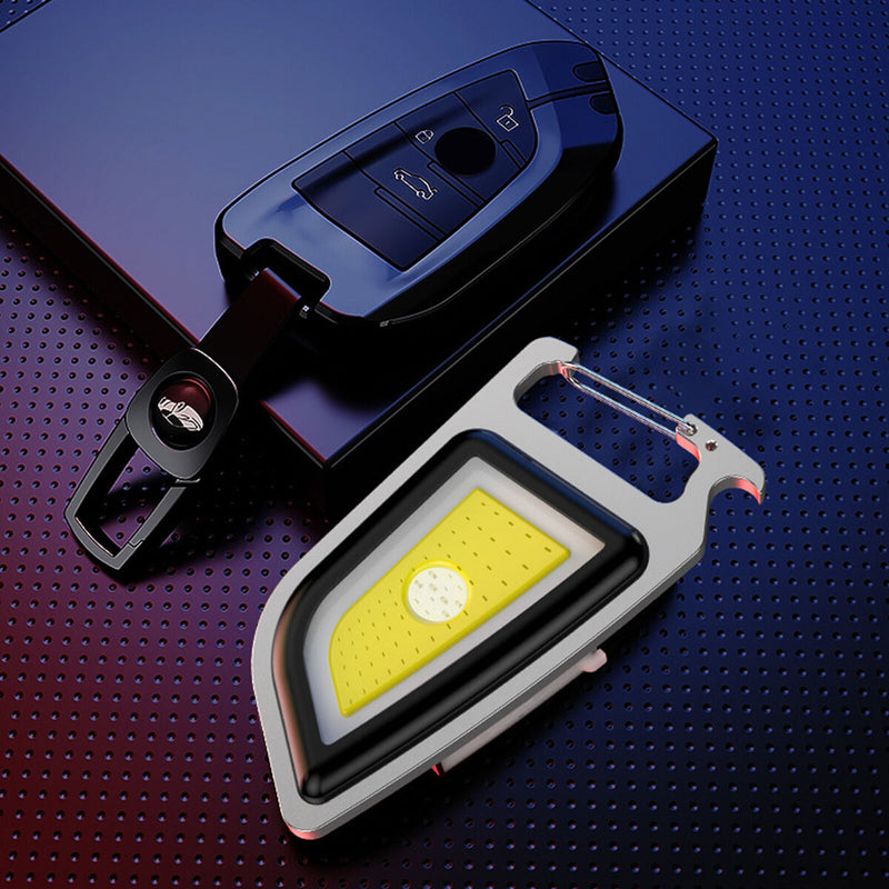 Mini Keychain Lights Portable Bright Night Lamp Aluminum Alloy Camping Equi