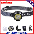 4"" 1 Waterproof Working Headlamp XPG+COB LED Cap Light Headlight with Magnetic
