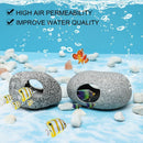 Cichlid Hiding Cave Stones Hidden Cavern Aquarium Cave Decorations Fish Tank