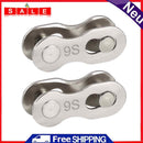 2pcs Chain Link Lock Set MTB Road Bike Connector for Quick Master Link Joints
