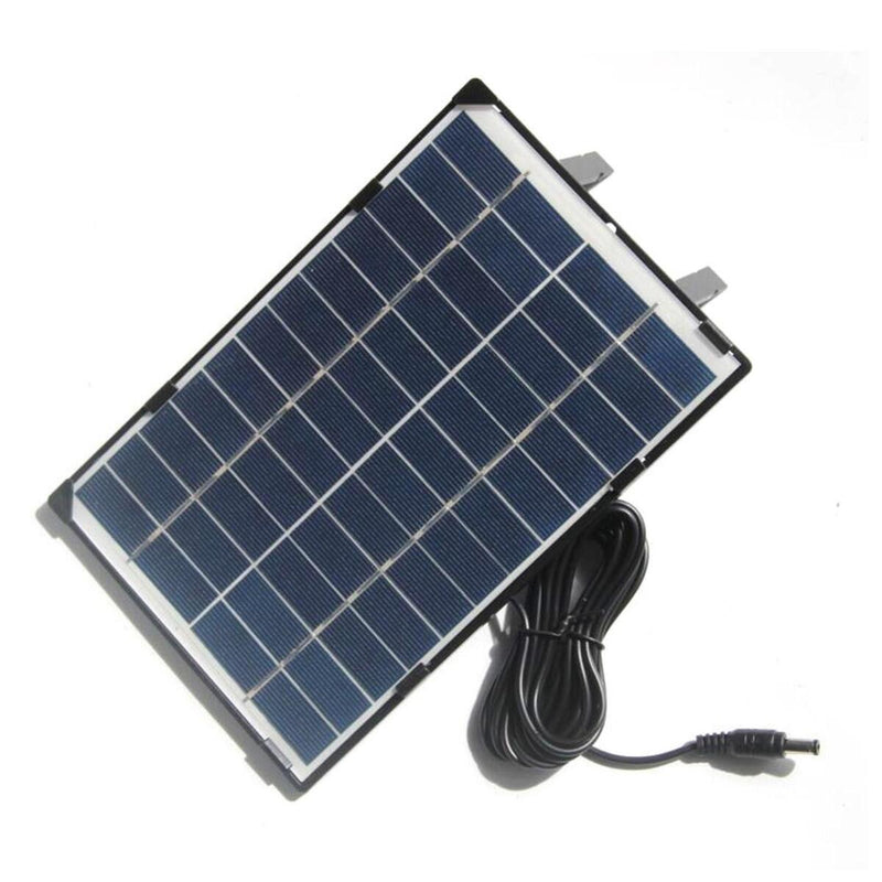 6W Solar Panel 12 Volt Trickle Battery Charger For Caravan Car Van Boat~
