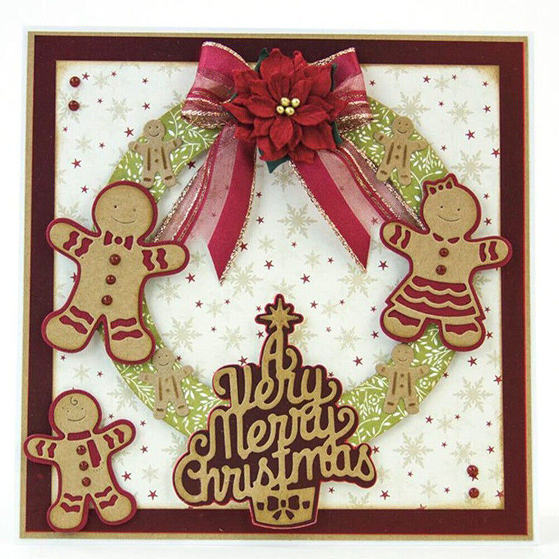 Embossing Molds Cut Die Home Ornaments DIY Materials for Christmas Greeting Card