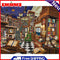 Cozy Study Room Canvas Painted Oil Paint By Numbers DIY Wall Art Modern Decor