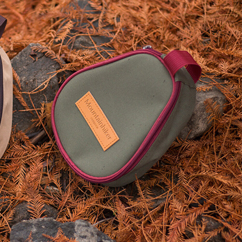 Outdoor Camping Plate Bowl Storage Bag Carry Organizer for Hiking Travel Picn