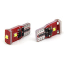 LED 2525 3SMD COB Dome Map T10 W5W Car LED Reading Bulbs License Plate Light