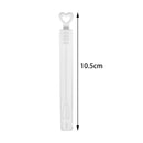 Water Container Xmas White Container Bubble Bottles Empty Love Heart Shape