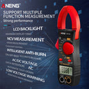 Digital Clamp Meter DC/AC Multimeter Diode Current Capacitance NCV Ohm Test Tool